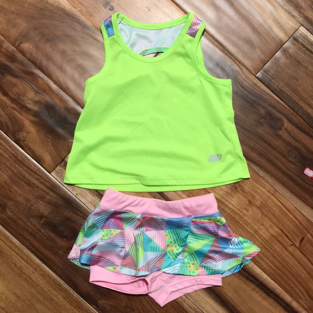 Sketchers little girl active set